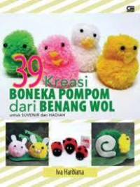 39 kreasi boneka pompom dari benang wol