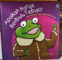 Apakah katak berbulu tebal?