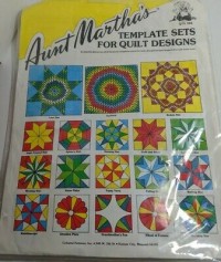 Aunt Martha's : Template sets for Quilt designs