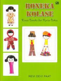 Boneka kolase:kreasi boneka dari kertas bekas