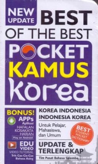 Pocket kamus korea