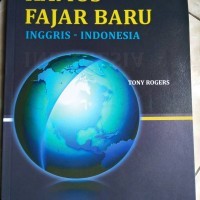 Kamus Fajar Baru; Inggris- Indonesia