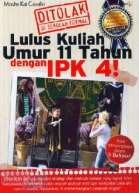 Lulus kuliah umur 11 tahun dengan IPK 4!