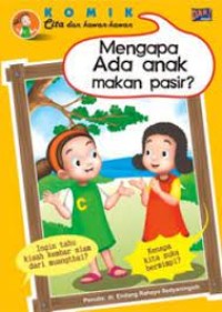 Mengapa ada anak makan pasir?