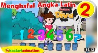 Menghafal Angka Latin 1234 Bersama Diva