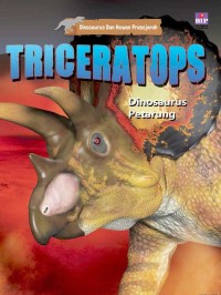 Triceratops dinosaurus petarung